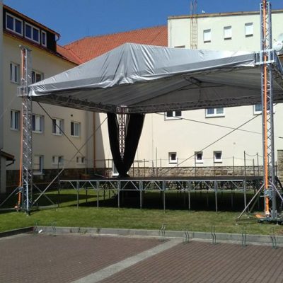 prodej použitý Grand suport 9x7m a pódium 8x6m